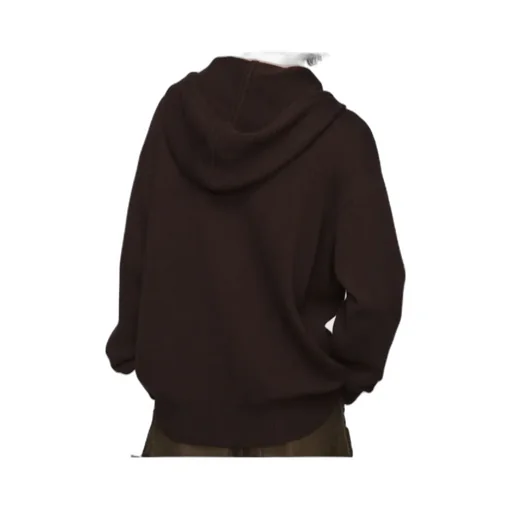 Cashmere Zip-Up Hoodie