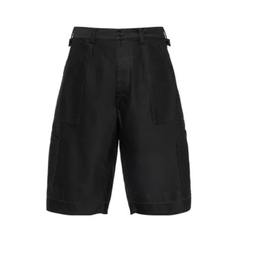 Buttoned Utility Shorts