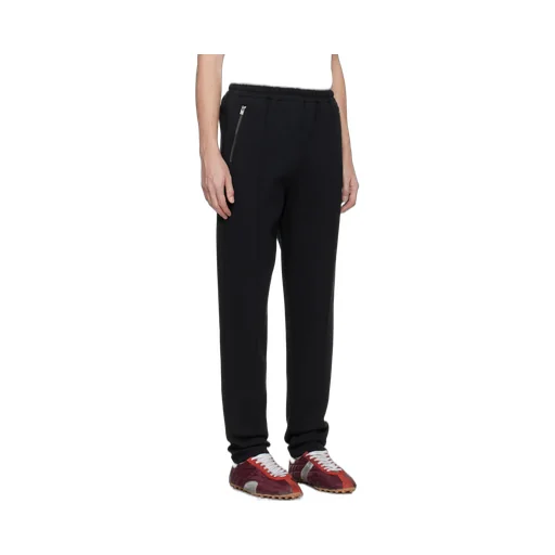 Side-Stripe Zip-Detail Trousers