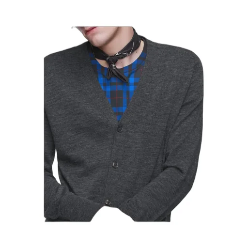 Scribbled Numerical Foulard