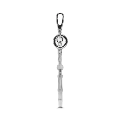 Metal Dog Whistle Keychain