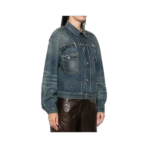 Distressed Denim Jacket