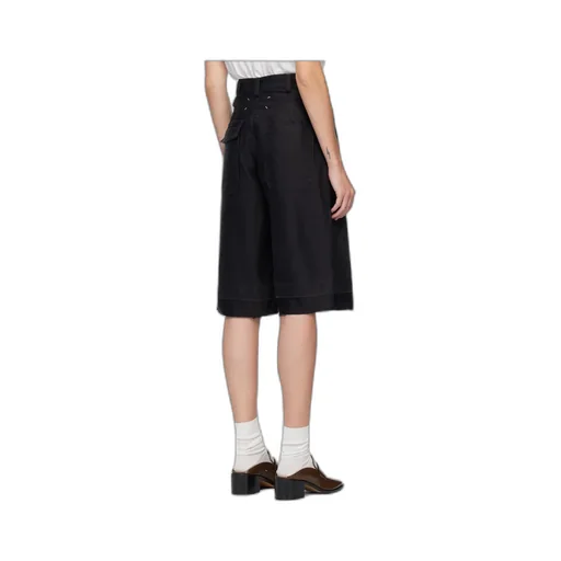 Buttoned Utility Shorts