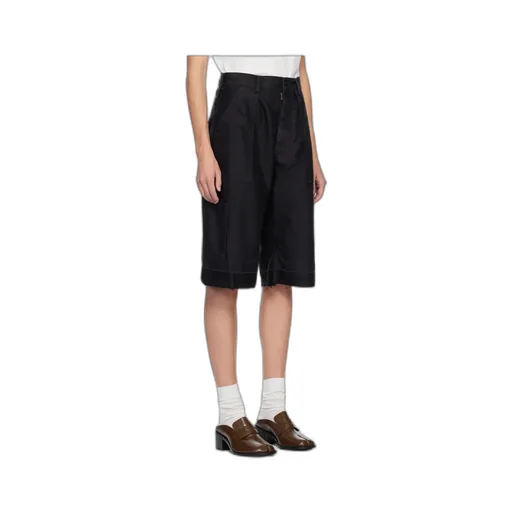 Buttoned Utility Shorts