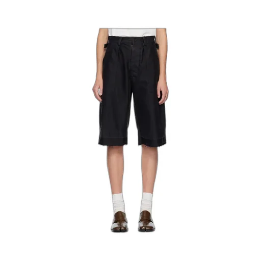 Buttoned Utility Shorts
