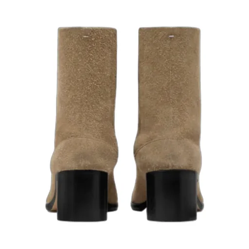 Tabi Toe Block Heel Boots