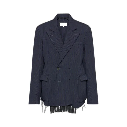 Wool Pinstripe Jacket