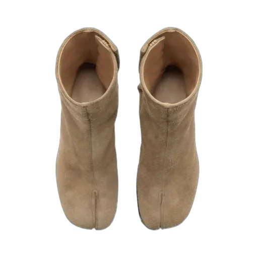 Tabi Toe Block Heel Boots