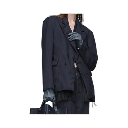 Wool Pinstripe Jacket