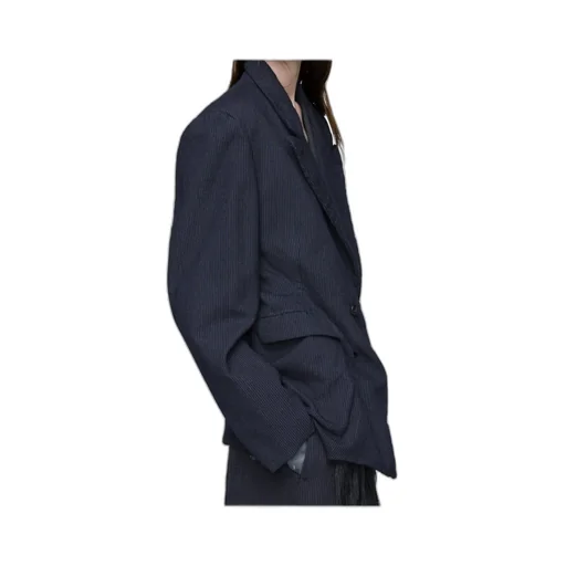 Wool Pinstripe Jacket