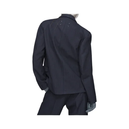 Wool Pinstripe Jacket