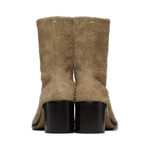 Tabi Toe Block Heel Boots
