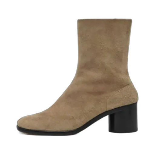 Tabi Toe Block Heel Boots