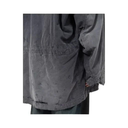 Drawstring Hooded Jacket