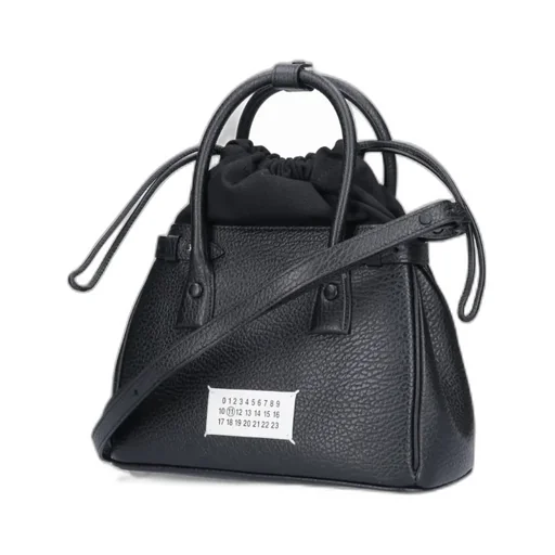 5Ac Logo Patch Small Drawstring Tote Bag