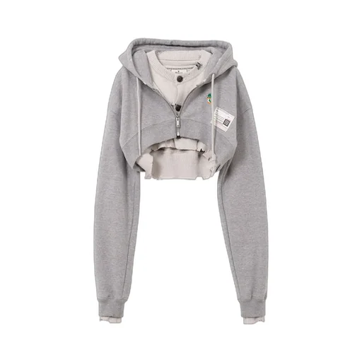 Zip-Up Hooded Jacket
