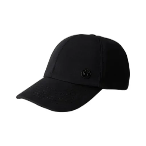 Cotton Logo-Plaque Cap