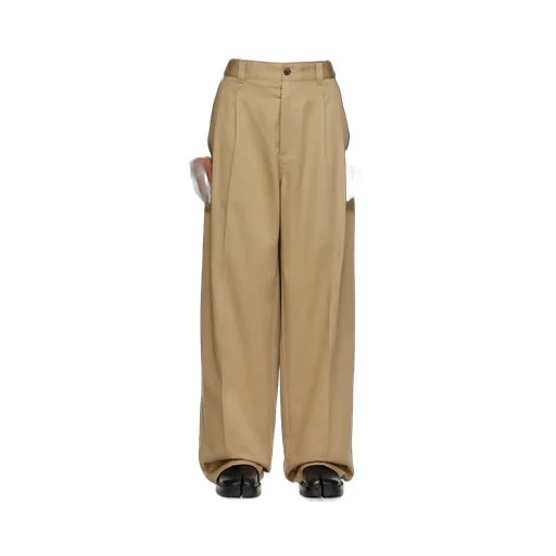 Pendleton Logo-Patch Checked-Yoke Trousers