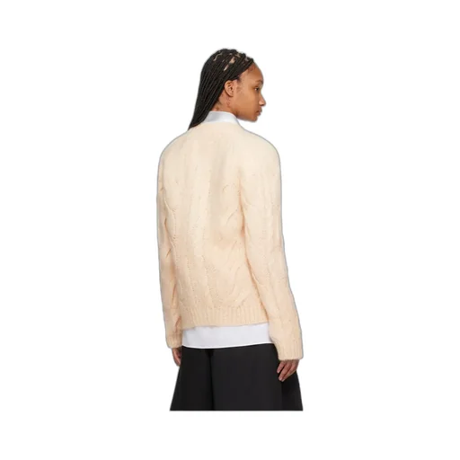 Long-Sleeved Button-Down Cardigan