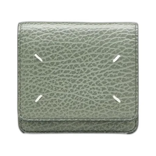 Four-Stitch Logo Wallet Purse