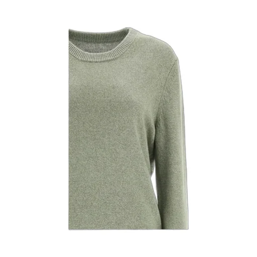 Contrast Detailed Crewneck Jumper