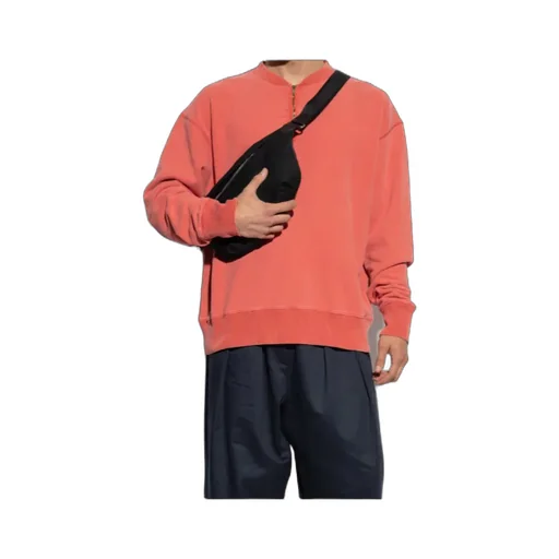 Half-Zip Cotton Sweatshirt