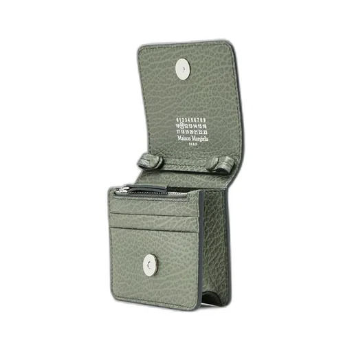 Four-Stitch Logo Wallet Purse