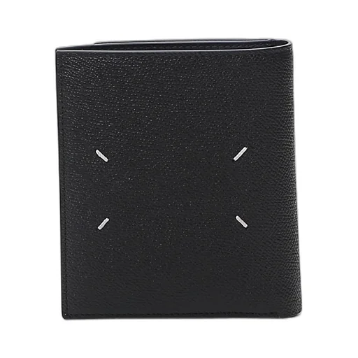 Four-Stitch Logo Wallet