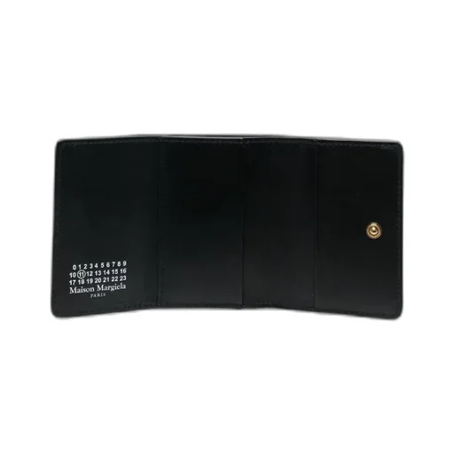 Four-Stitch Leather Purse