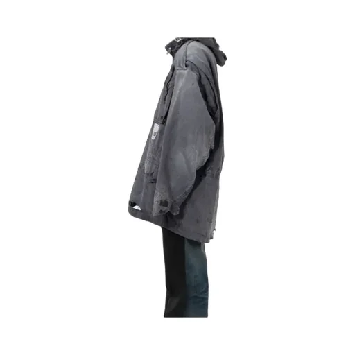Drawstring Hooded Jacket