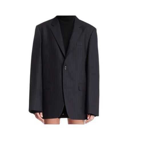 Pinstripe Tailored Jacket