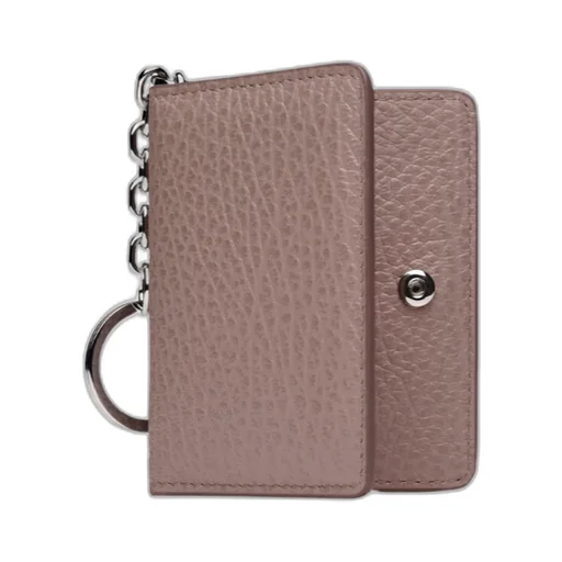 Keyring Snap-Button Cardholder
