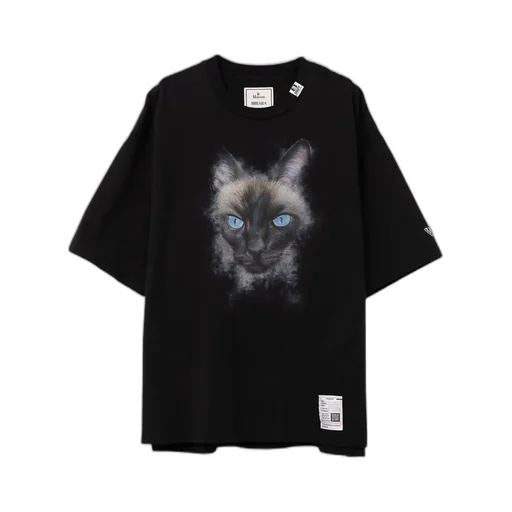 Cat Printed Oversize T-Shirt