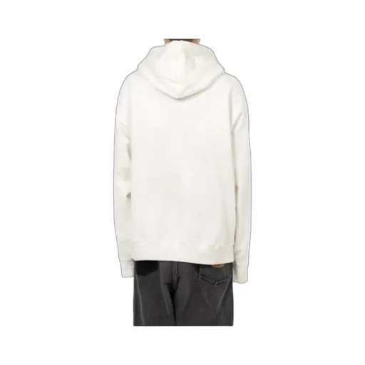 Happy Face Printed Distressed Hoodie