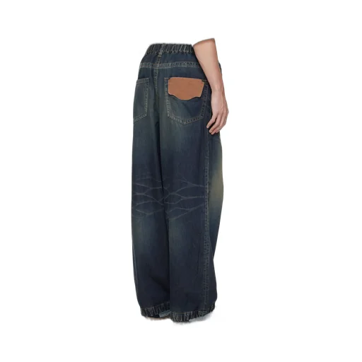 Elastic Waist Jeans