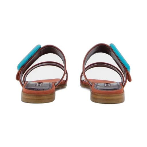 Buckle-Detailed Open Toe Sandals