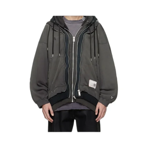 Triple Layered Zip-Up Hoodie