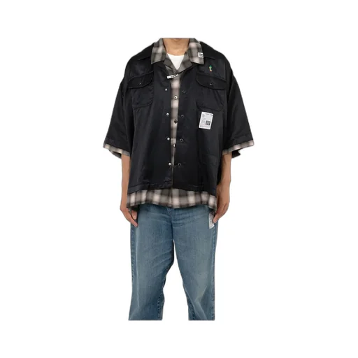 Double Layered Short-Sleeve Shirt