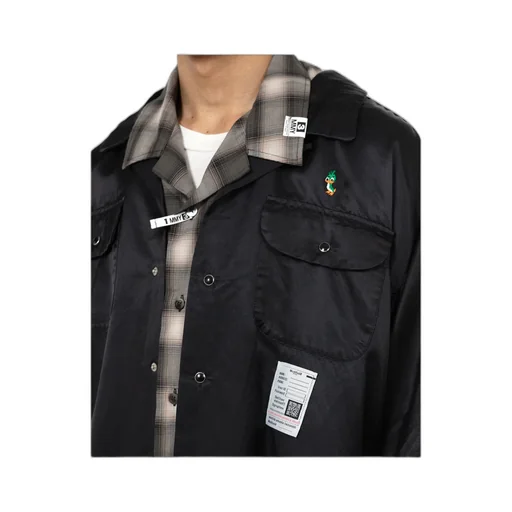 Double Layered Short-Sleeve Shirt
