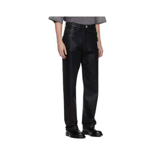 Coated Jeans