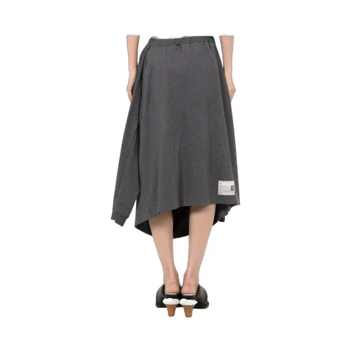 Draped Asymmetrical Skirt