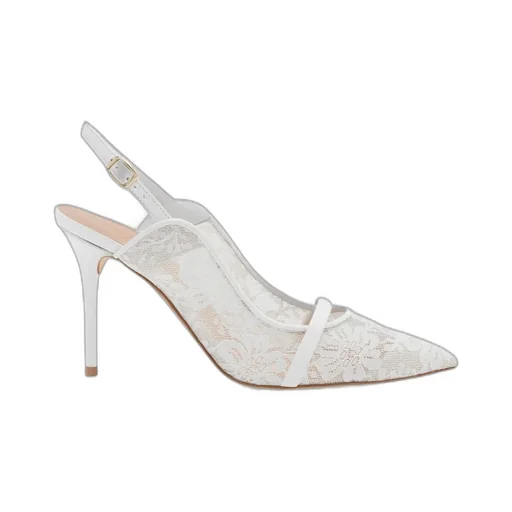 Marion 85Mm Lace Slingbacks
