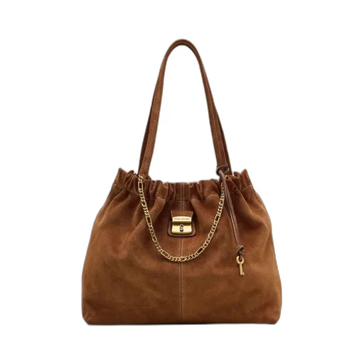 The Suede Cristina Tote Bag