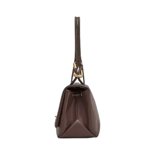 The Large Dual Foldover-Top Shoulder Bag
