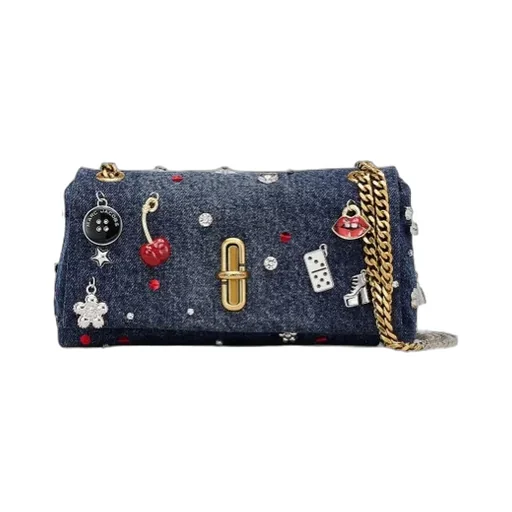 Mini The Trinket Denim Crossbody Bag