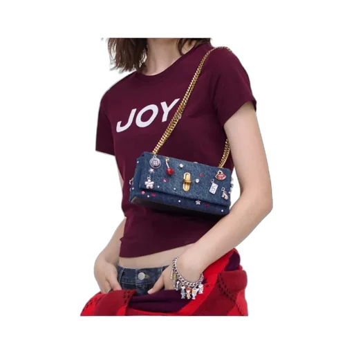 Mini The Trinket Denim Crossbody Bag