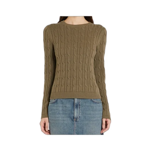 Long-Sleeved Crew Neck Sweater