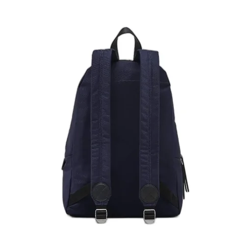 The Biker Logo-Patch Zipped Large Backpack