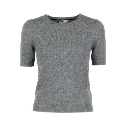 Short-Sleeved Knitted T-Shirt
