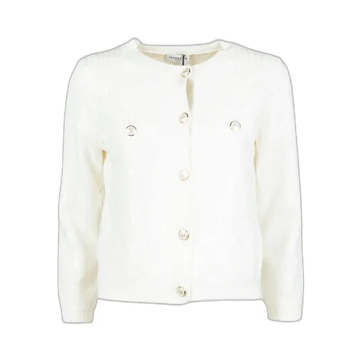 Long-Sleeved Knitted Cardigan